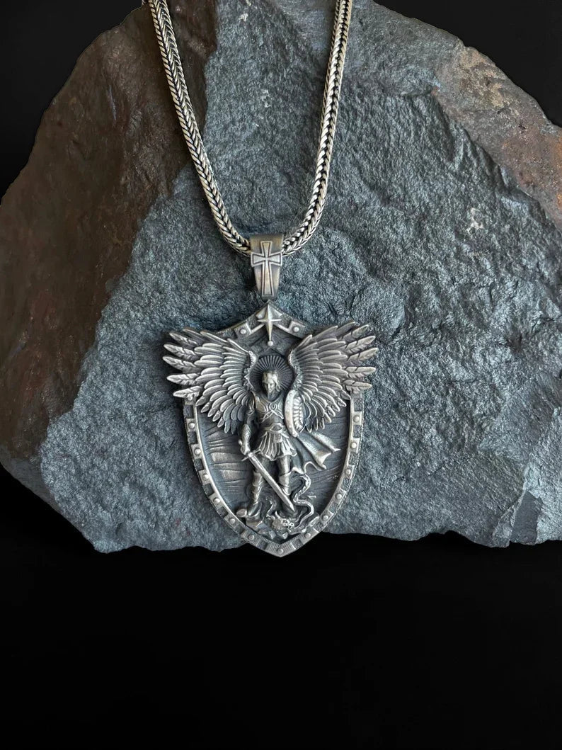 Archangel Michael Necklace - Gives us the strength and courage to move forward!