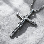 S925K Silver Jesus Crucifix Pendant | A Tangible Reminder of His Love