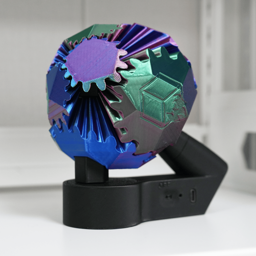 🔥3D Printed Electric Rotating Gear Ball💋