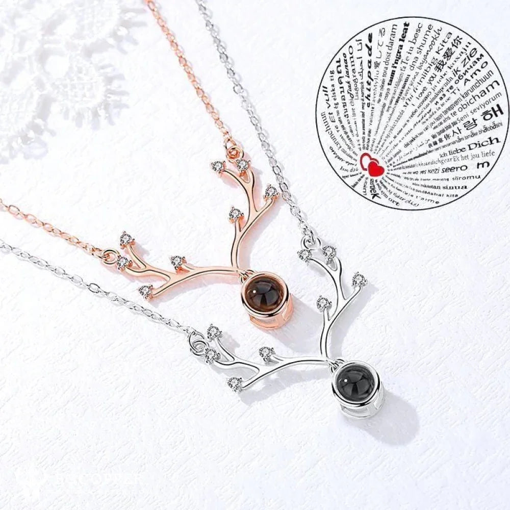 100 Languages "I Love You" Necklace