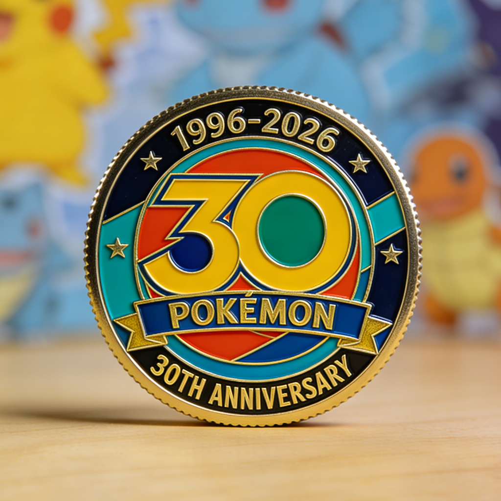 P👁️kém👁️n 30th Anniversary Legacy Collection - Challenge Coin Series💋💋