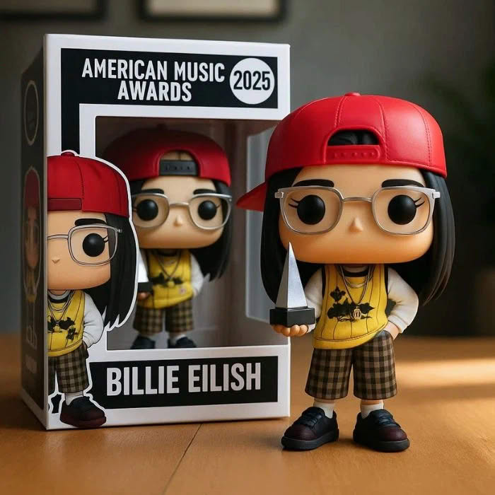 Billie Eilish 2025 American Music Awards Exclusive Funko Pop! 🎤✨️✨️