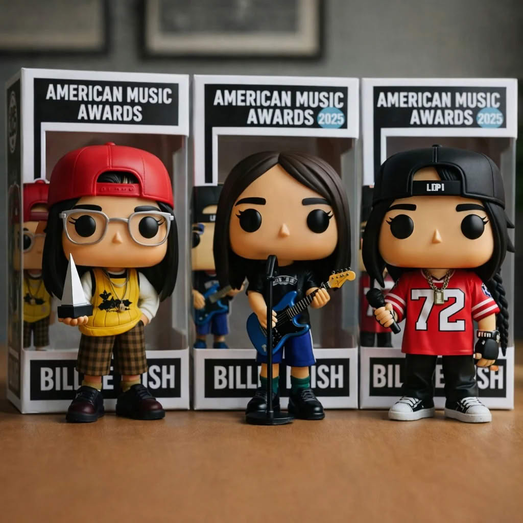 Billie Eilish 2025 American Music Awards Exclusive Funko Pop! 🎤✨️✨️