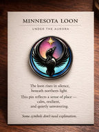 The Loon Pattern Pin🔥