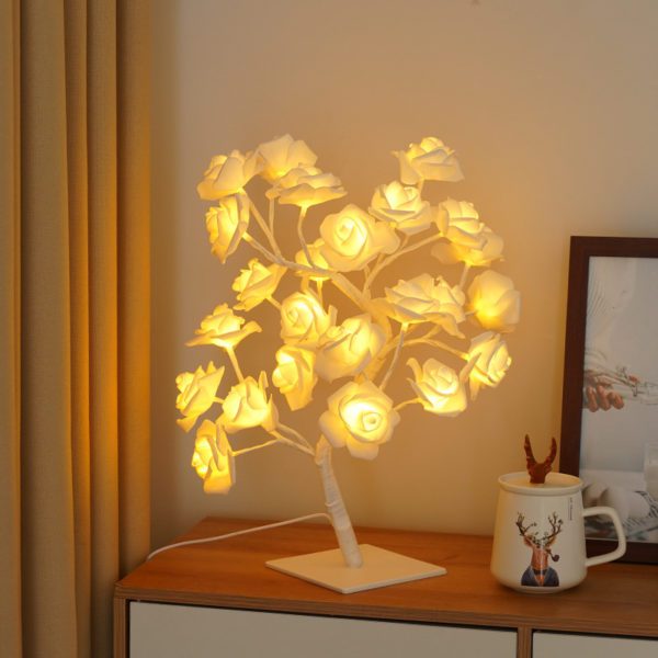 VALENTINES | Rose Tree Lamp 🌷💋