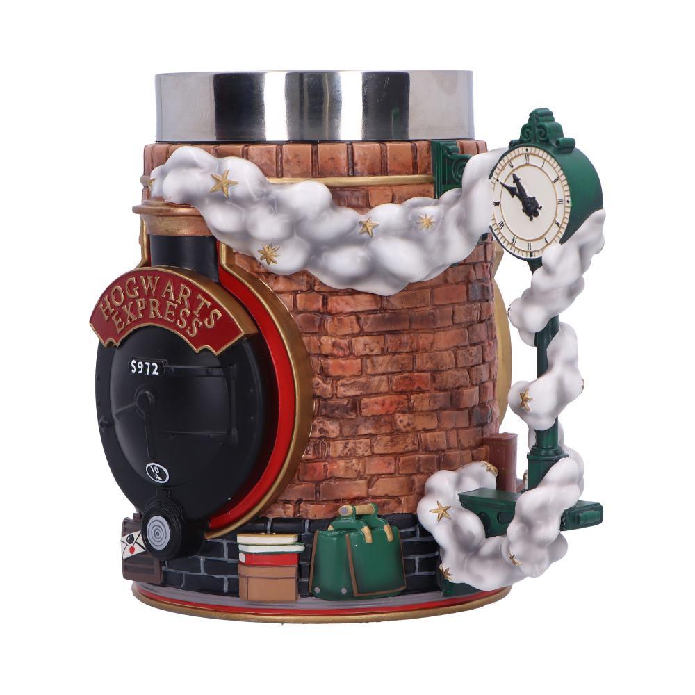 Harry Potter 9 3/4 Hogwarts Express Collectible Tankard Hedwig & Suitcases Mug🏆