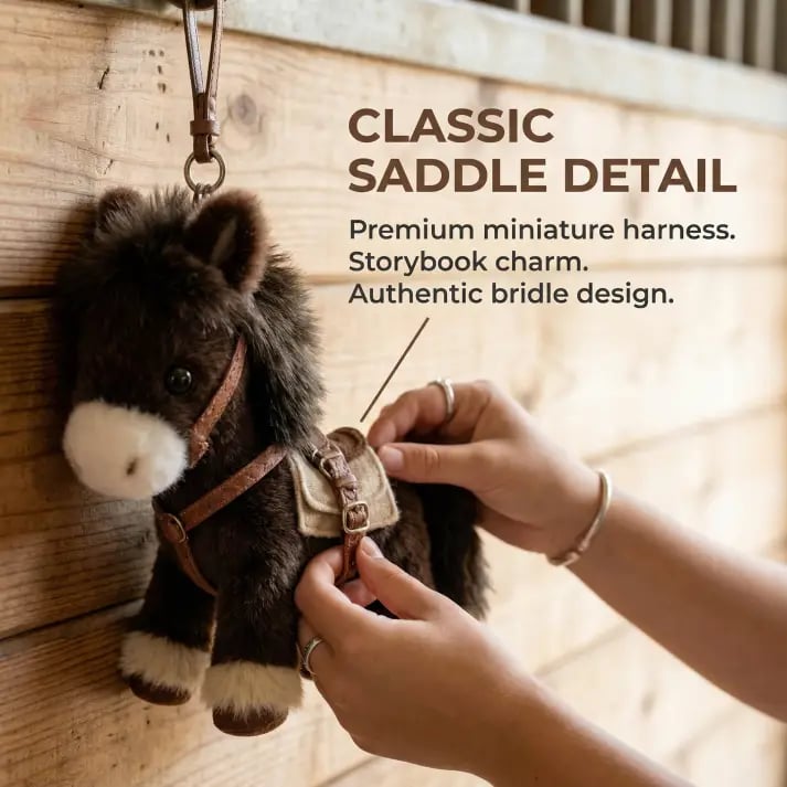 🔥LAST DAY 50% OFF 🐎Ponytata Plush Pony Bag Charm and Keychain🔥