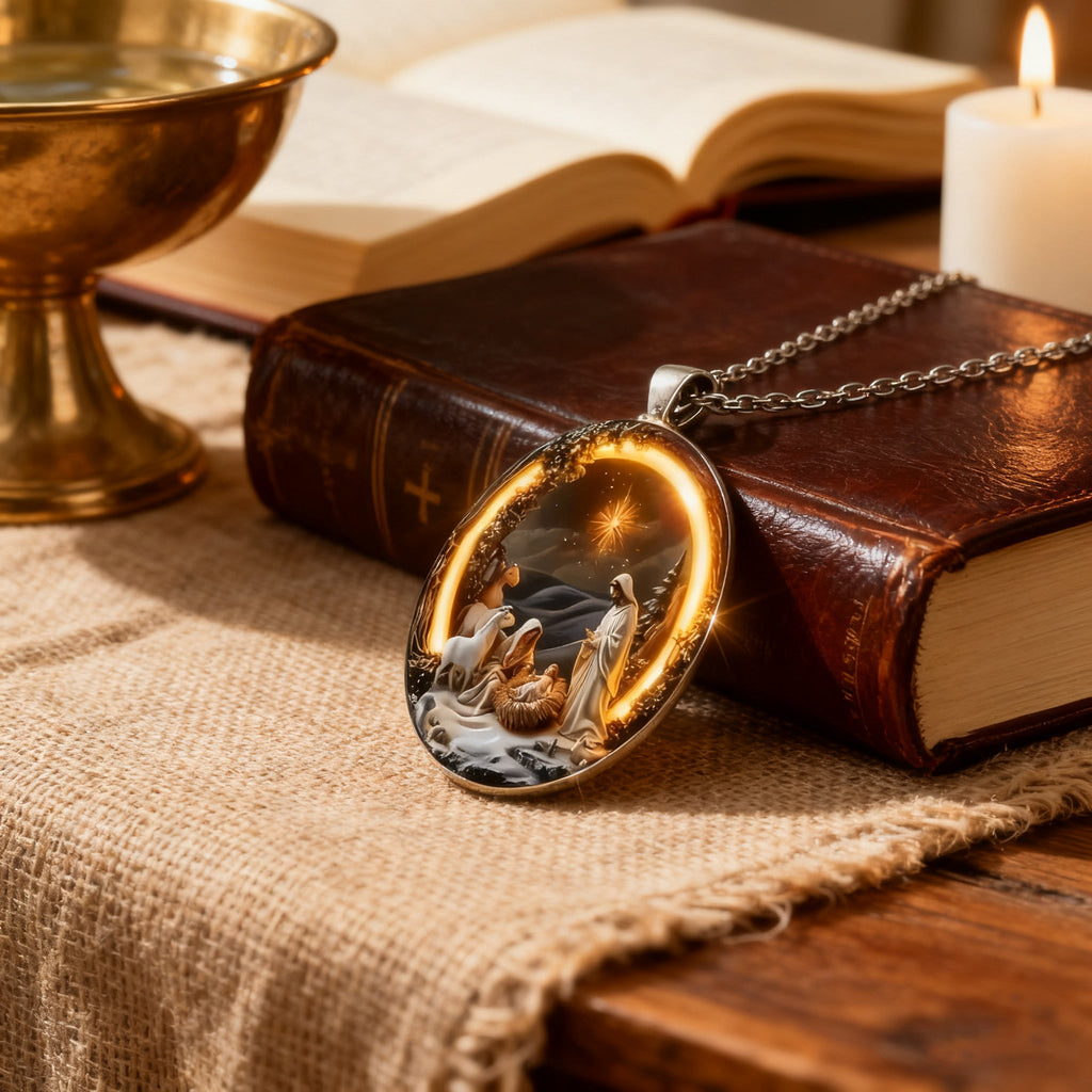 Divine Faith Pendant: A Token of Your Heart’s Belief ($9.90)
