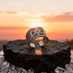 Archangel Metatron Life Angel Seal Adjustable Ring Solomon Kabbalah Amulet