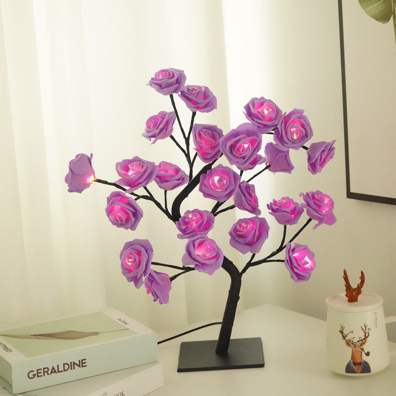 VALENTINES | Rose Tree Lamp 🌷💋