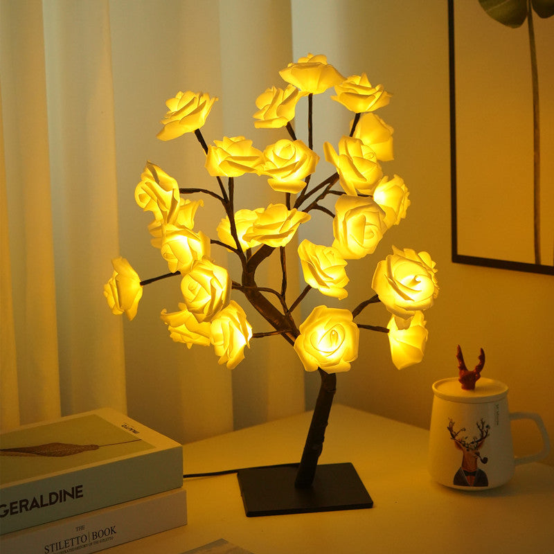 VALENTINES | Rose Tree Lamp 🌷💋