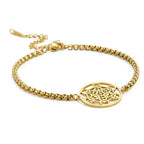 Metatron's Cube Bracelet|Archangel Symbol Jewelry Spiritual Women|Solomon Spells Sacred Geometry Stainless Steel Accessories