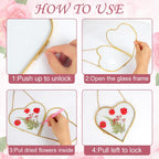 🔥Last Day 49% OFF - 🌸✨Glass Pressed Flower Frames💋
