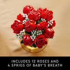 Valentine’s Day Perfect: LEGO Icons Bouquet of Roses🔥