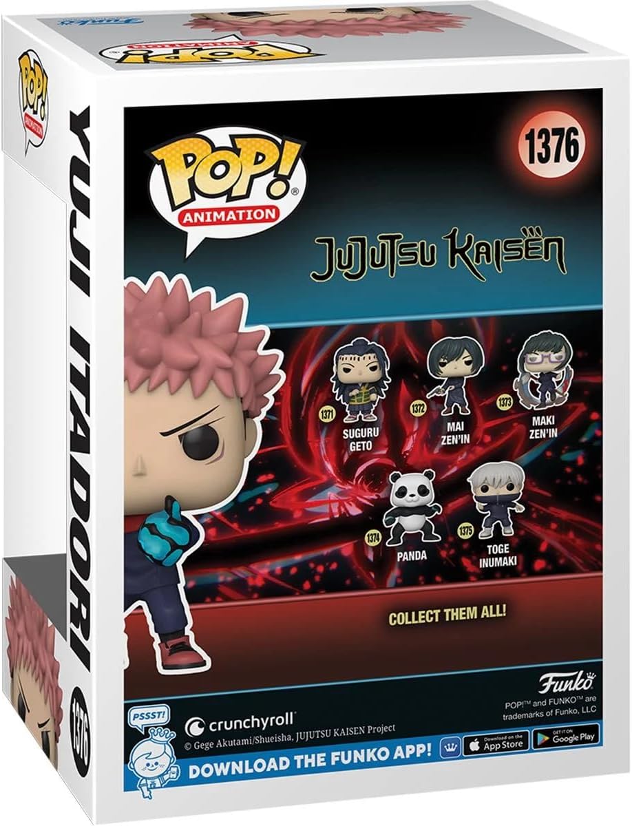 Funko - Jujutsu Kaisen - Yuji Div Fist GITD Pop! Vinyl Figure AAA Exc.🔥