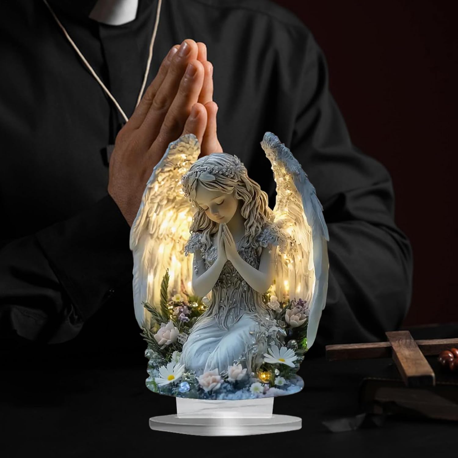 😇Angel Decor - Artistic Design Prayer Angel Acrylic 2D Sign🏆