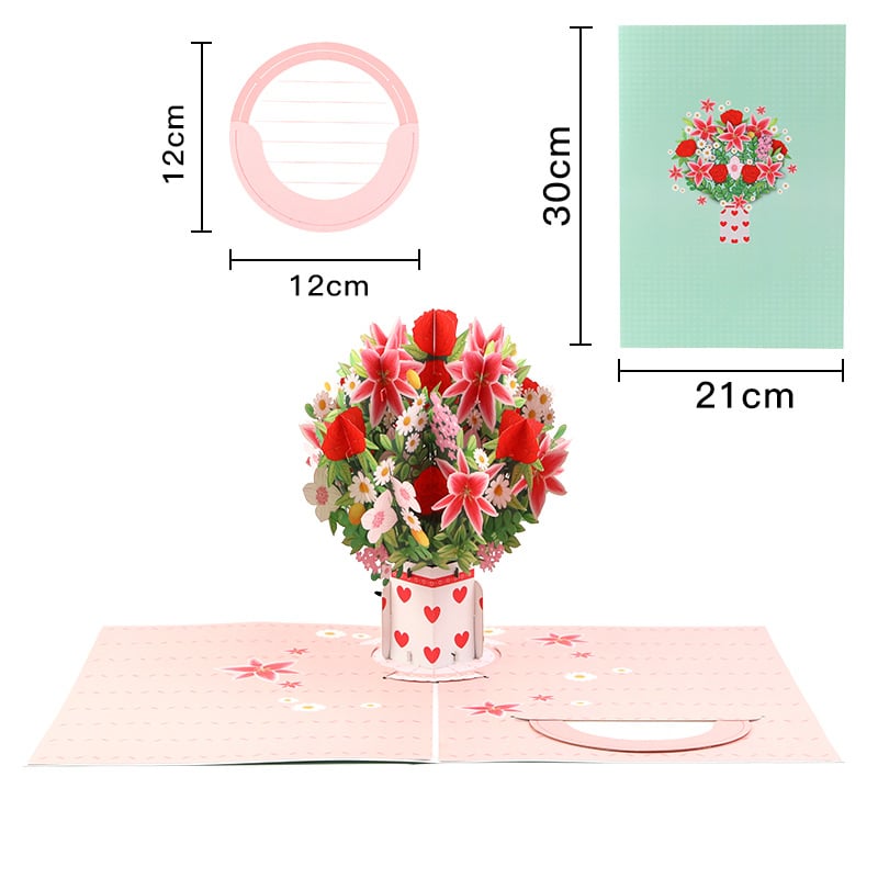 💝Valentine's Day Pre-Sale Save 50%💌Paper Love Valentine's Day Card 💐🏆
