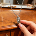Our Lady of Guadalupe S925k Silver Necklace