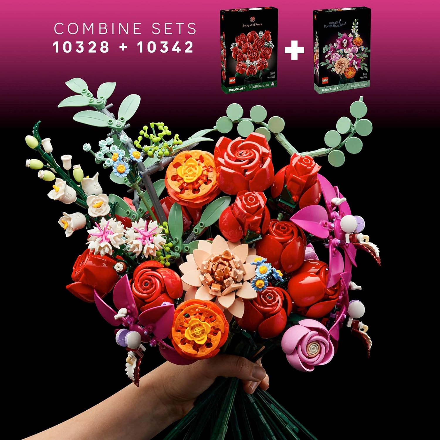 Valentine’s Day Perfect: LEGO Icons Bouquet of Roses🔥