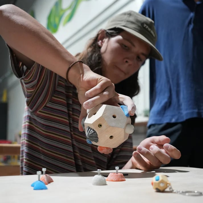 🧗‍♀️Handcrafted Boulder Block - Build Strength and Precision🏆