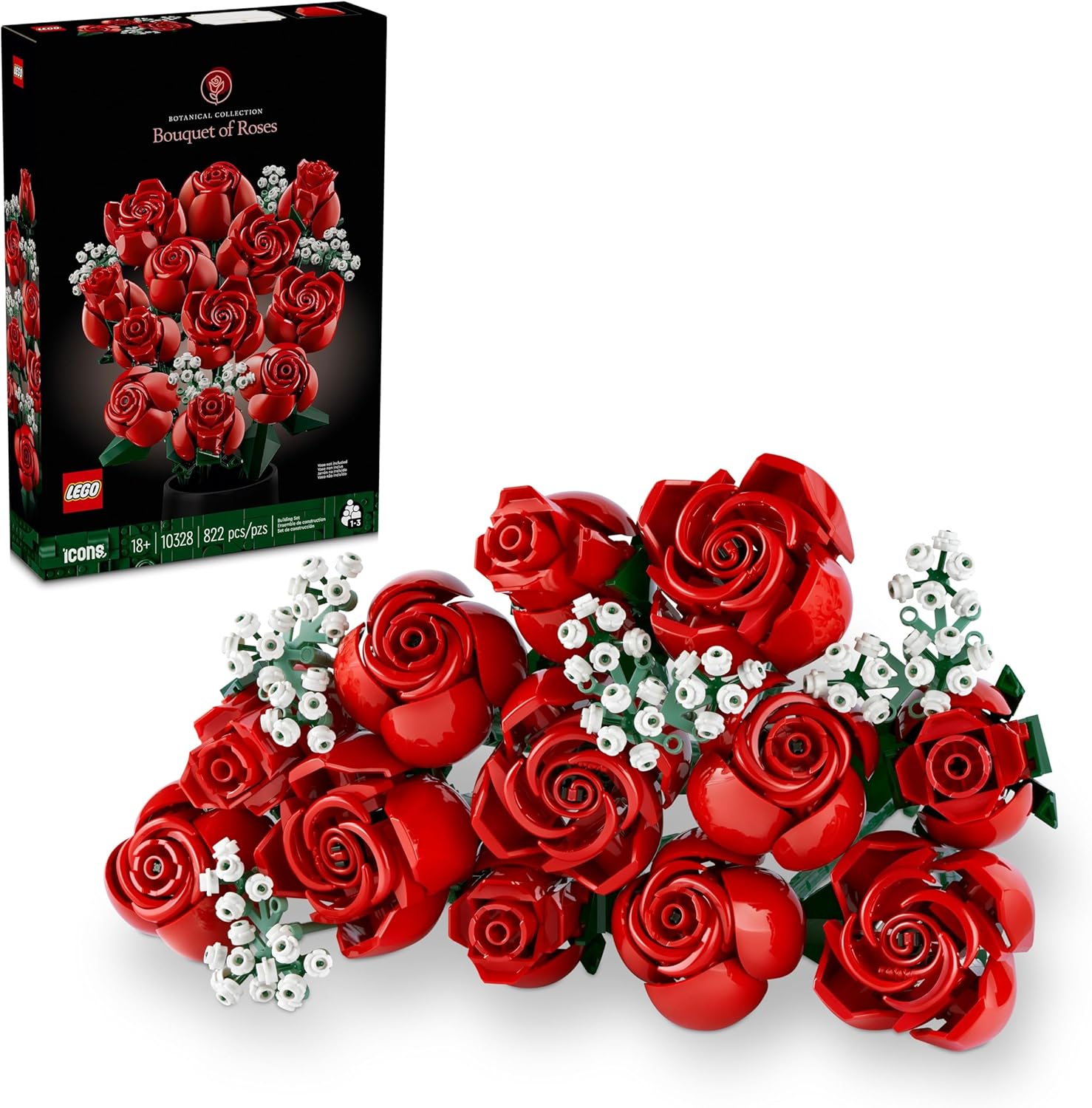 Valentine’s Day Perfect: LEGO Icons Bouquet of Roses🔥