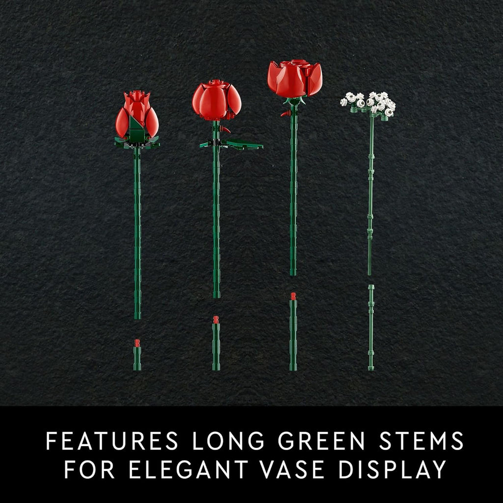 Valentine’s Day Perfect: LEGO Icons Bouquet of Roses🔥
