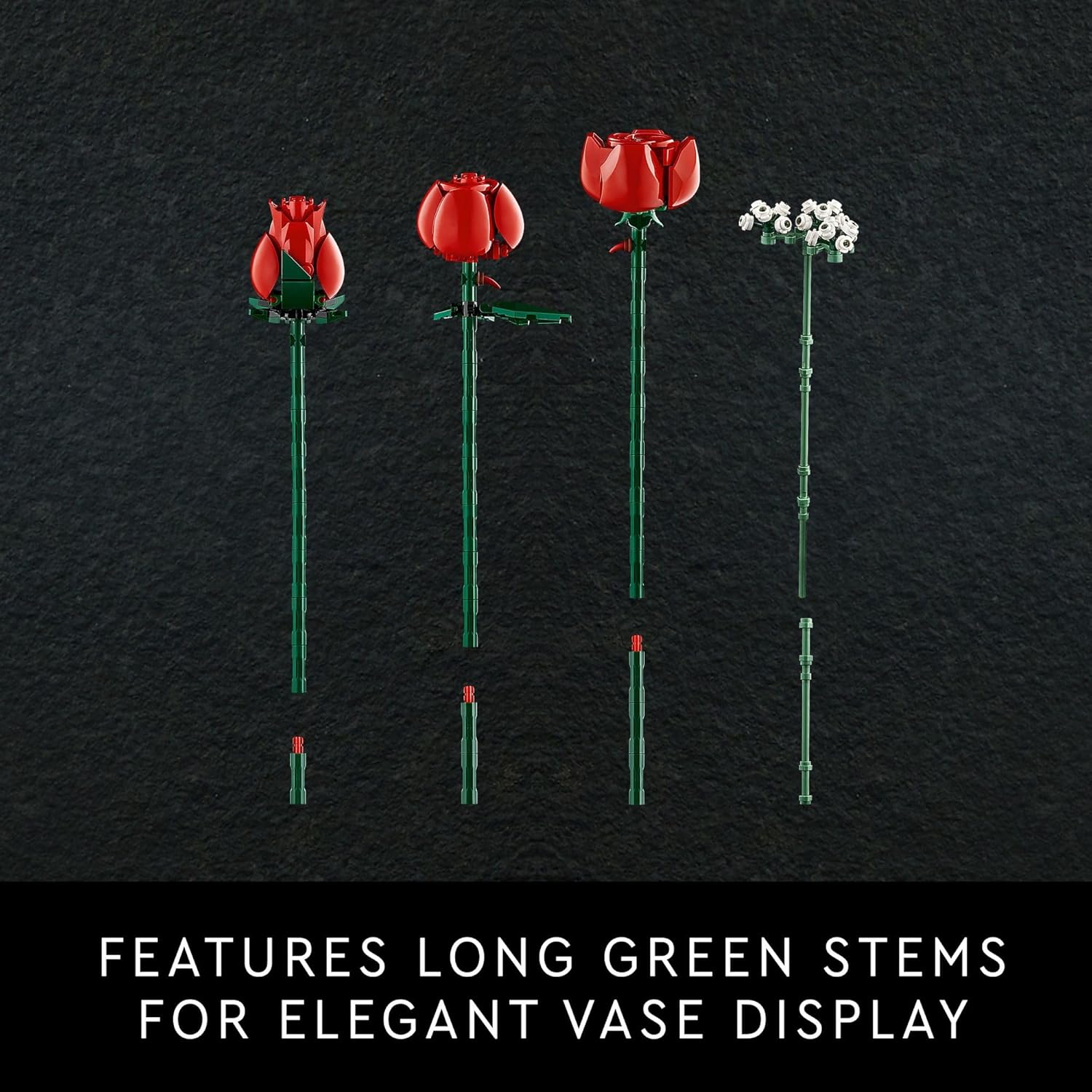 Valentine’s Day Perfect: LEGO Icons Bouquet of Roses🔥
