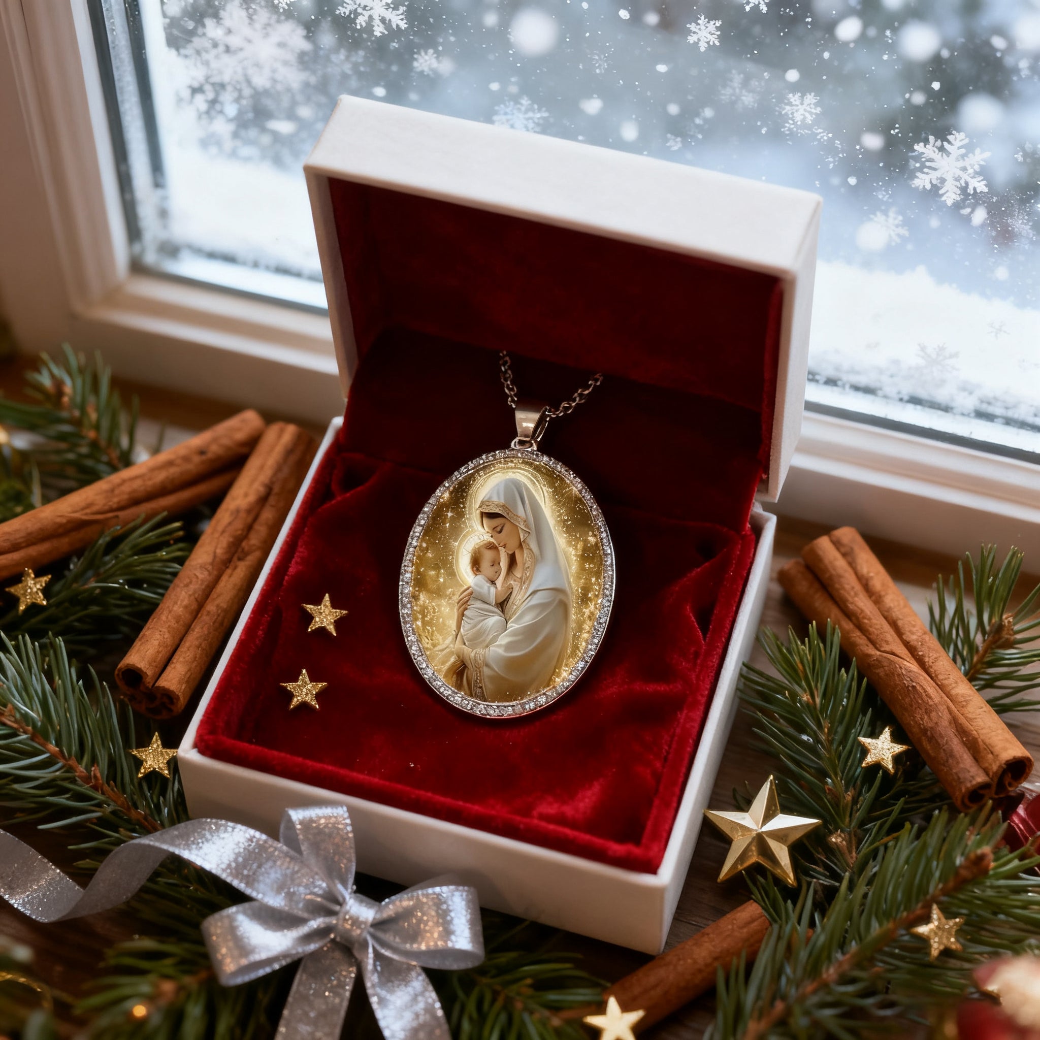 Divine Faith Pendant: A Token of Your Heart’s Belief ($9.90)