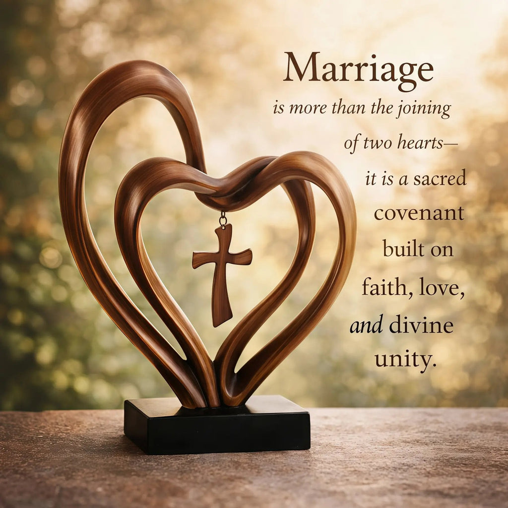 💖The Ultimate Christian Valentine's Gift-✨ A Timeless Reminder That True Love Has Three Hearts: Yours, Theirs, and God's.💋