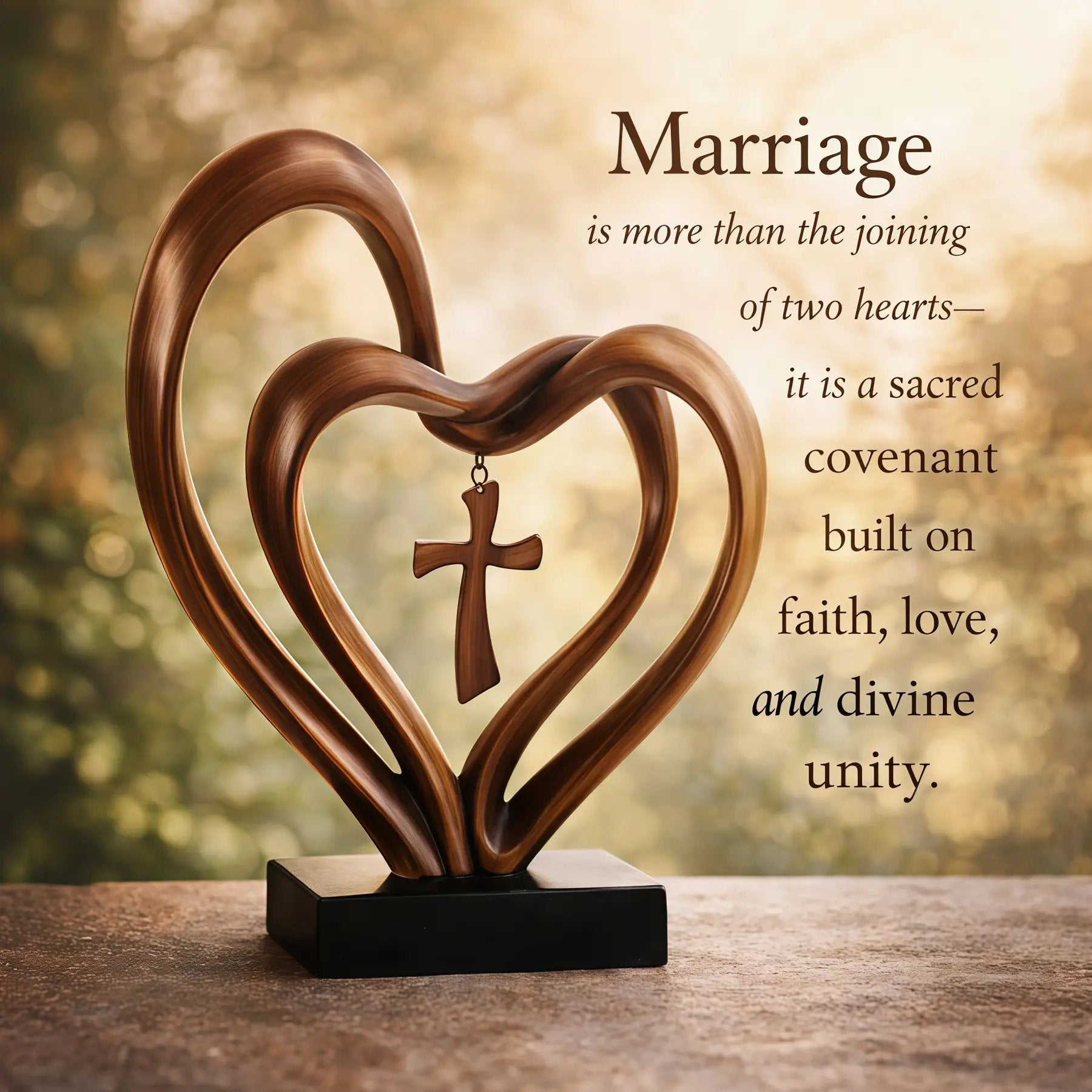 💖The Ultimate Christian Valentine's Gift-✨ A Timeless Reminder That True Love Has Three Hearts: Yours, Theirs, and God's.💋