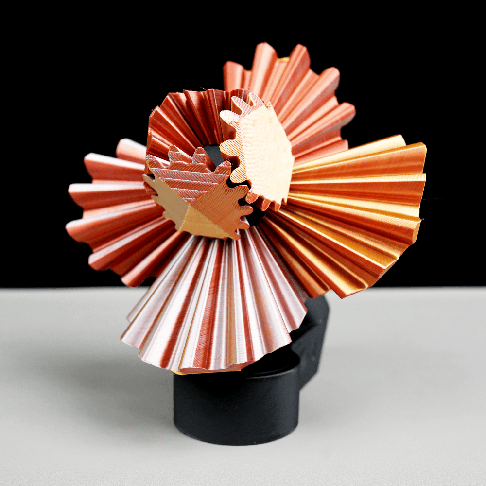 🔥3D Printed Electric Rotating Gear Ball💋