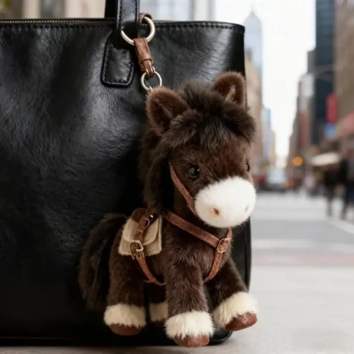 🔥LAST DAY 50% OFF 🐎Ponytata Plush Pony Bag Charm and Keychain🔥