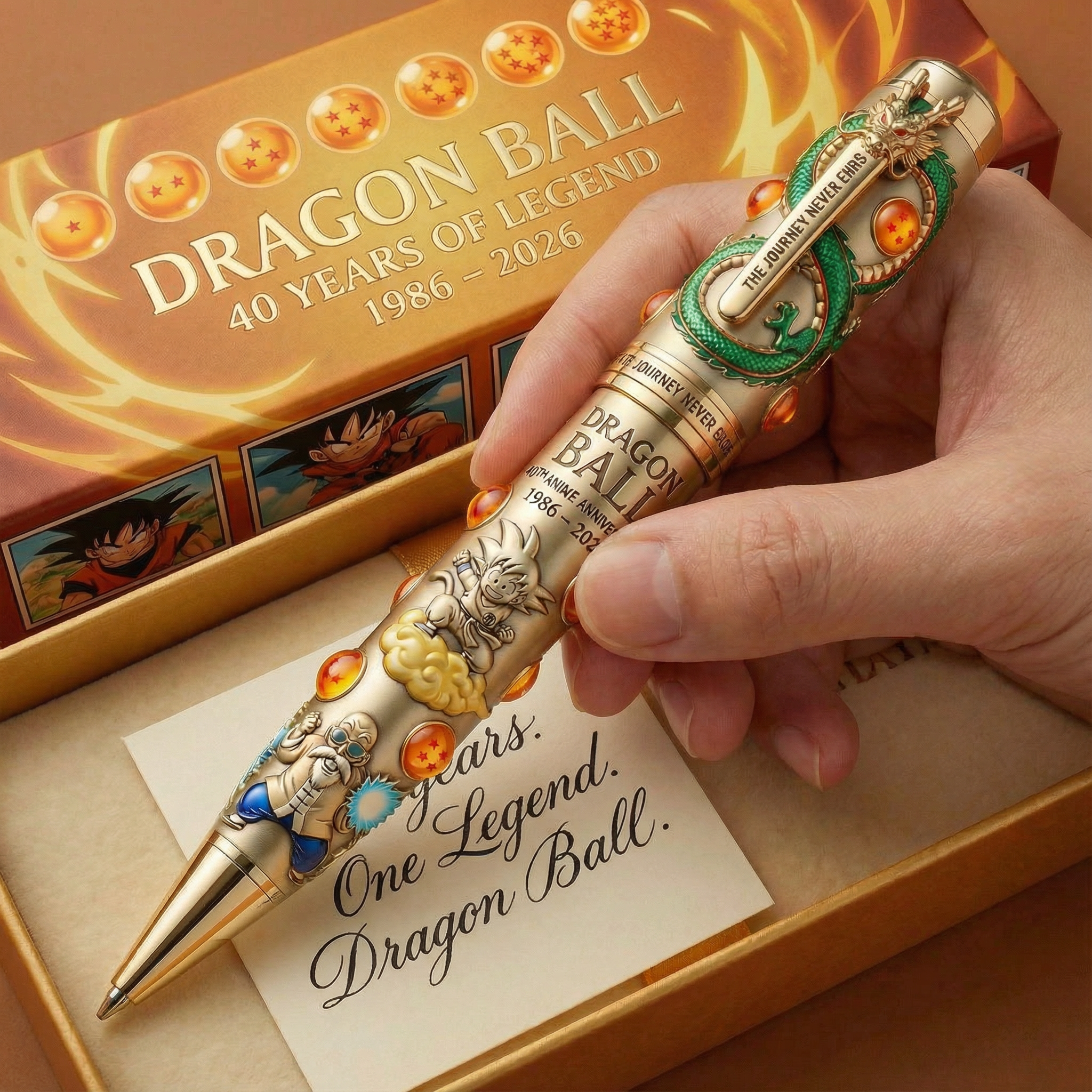 Dragon Ball 40th Anniversary Collector Pen (1986–2026)🔥