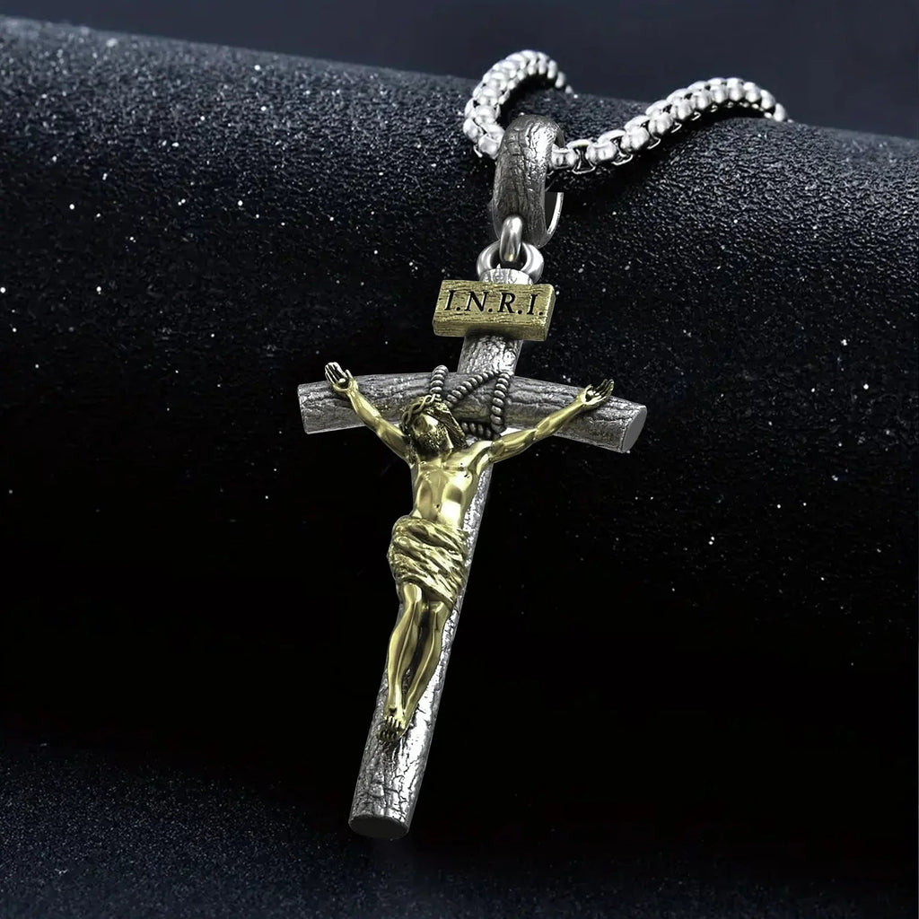 BGCOPPER S925K Silver Crucifix of Jesus Christ: A Timeless Masterpiece of Faith and Art