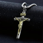BGCOPPER S925K Silver Crucifix of Jesus Christ: A Timeless Masterpiece of Faith and Art
