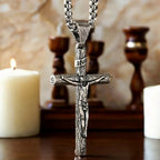 S925K Silver Cross Necklace: Embodiment of the Light of Faith