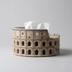 🏛️Colosseum-Inspired Felt Tissue Box – Modern Minimalist Design🔥