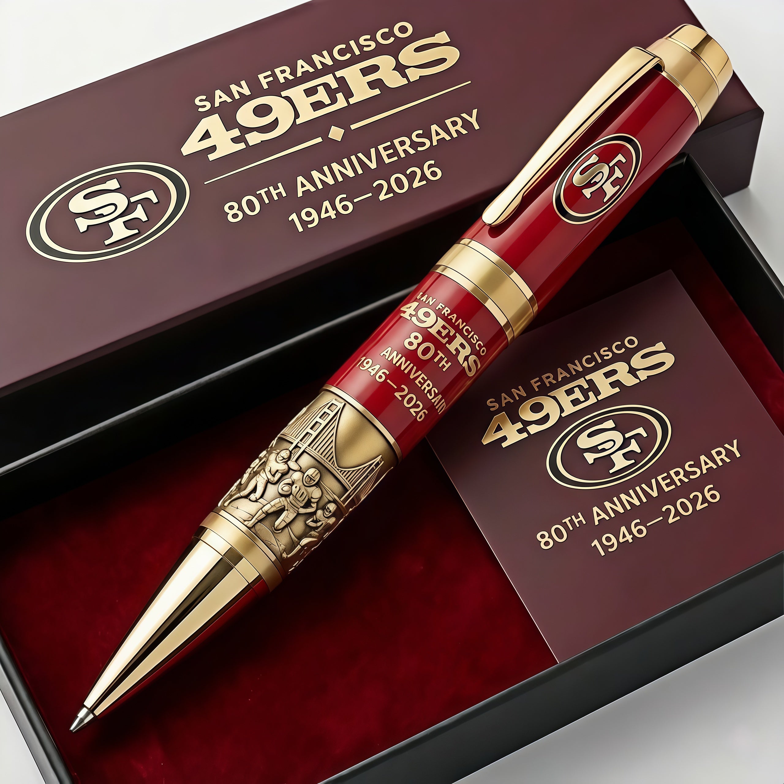 San Francisco 49ers 80th Anniversary 1946-2026 Pen🔥