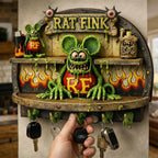 Rat Fink Garage Key Holder🔥