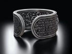 The Last Supper 925K Sterling Silver Open End Adjustable Ring