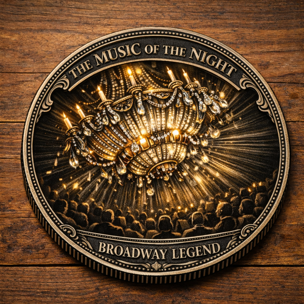 🎭The Phantom of the Opera™ – Broadway Legend Commemorative Coin🔥