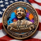 Black History Month Centennial Commemorative Coin🔥
