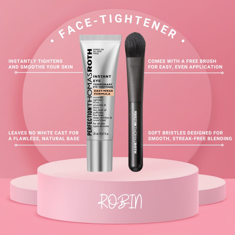 Instant face Tightener No-Filter Primer (with Brush FREE !)🏆