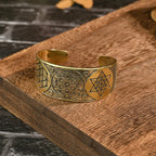 Metatron Adjustable Copper Bracelet