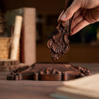 St. Benedict Exorcism Cross wood carved - Bless you and your family