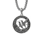 S925K Silver Hummingbird Necklace