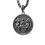 Holy Trinity S925k Silver Round Necklace