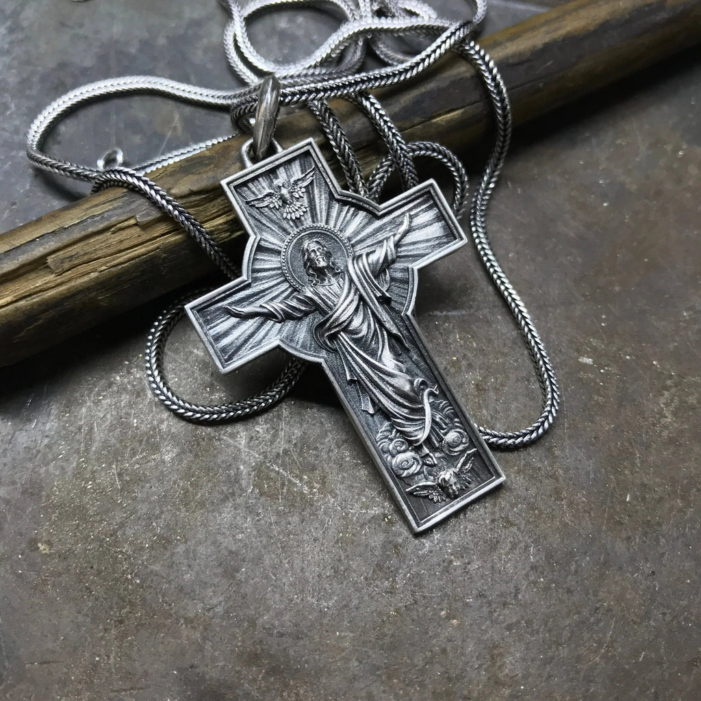 Ascension Cross Necklace - Thank you for your love and forgivness