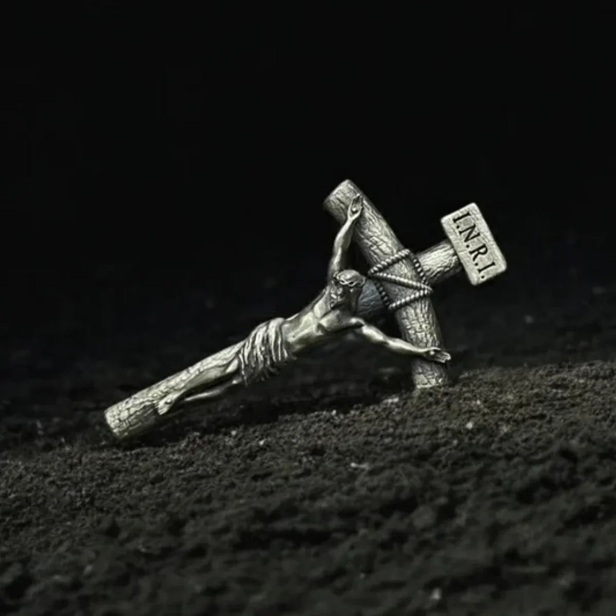 BGCOPPER S925K Silver Crucifix of Jesus Christ: A Timeless Masterpiece of Faith and Art