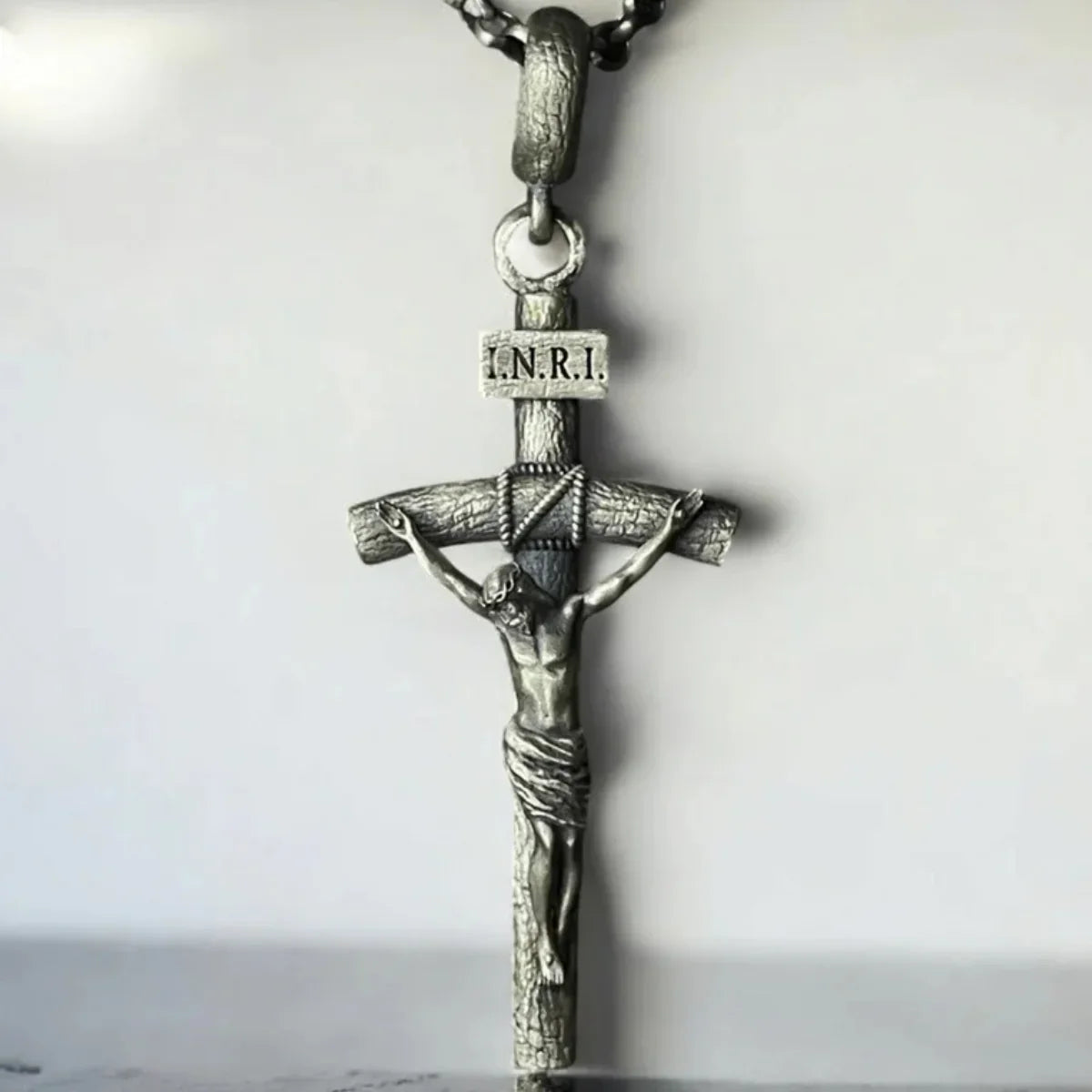BGCOPPER S925K Silver Crucifix of Jesus Christ: A Timeless Masterpiece of Faith and Art